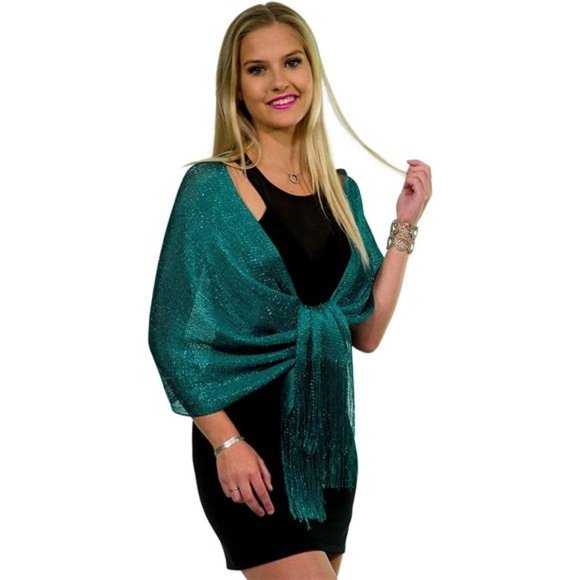 Accessories Dressy Shawls And Wraps For Evening Wear Tealblue Poshmark